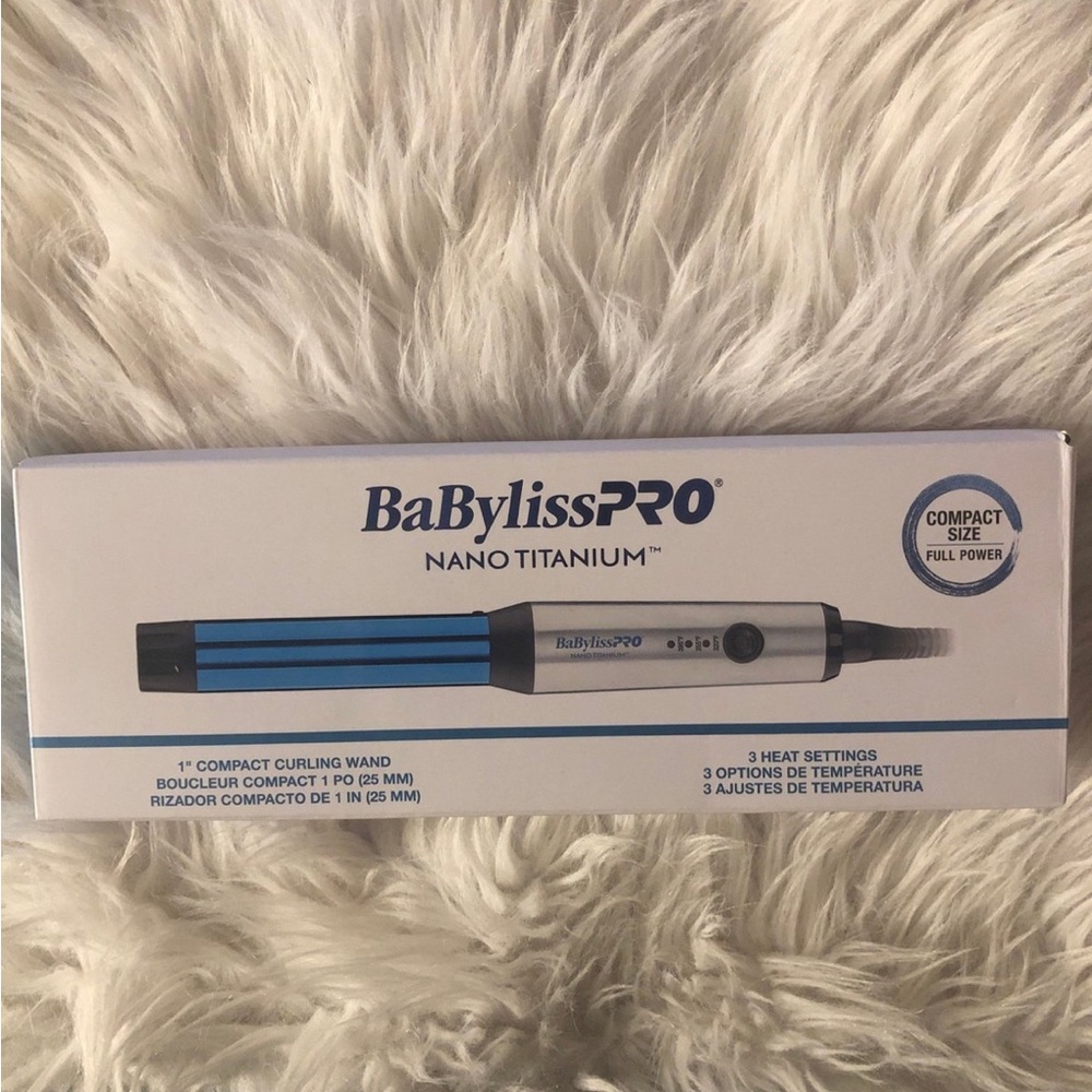 BaBylissPRO Nano Titanium Curling Wand